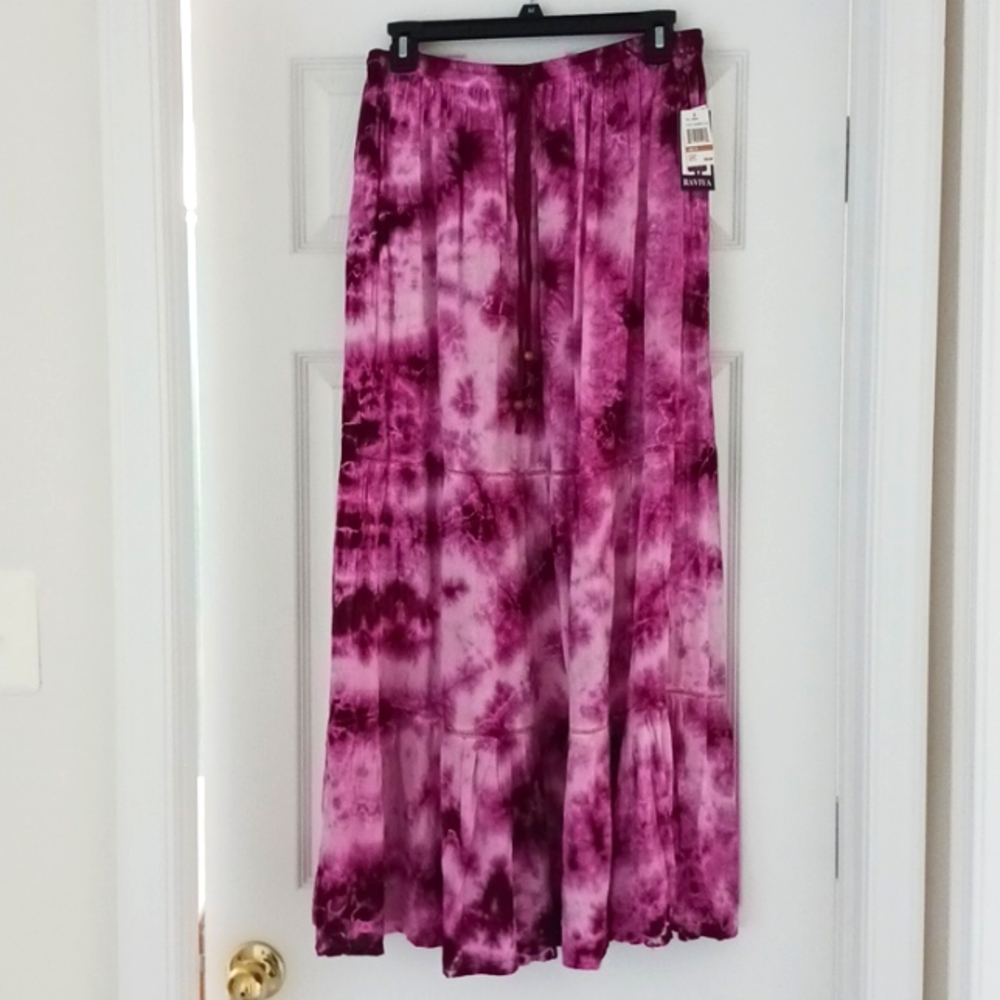 Shades of purple maxi skirt New nwt